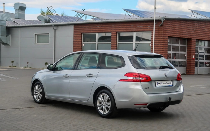 Peugeot 308 cena 37500 przebieg: 146526, rok produkcji 2016 z Środa Śląska małe 529